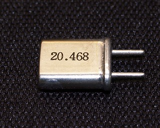 20.468MHz 水晶振動子 2P