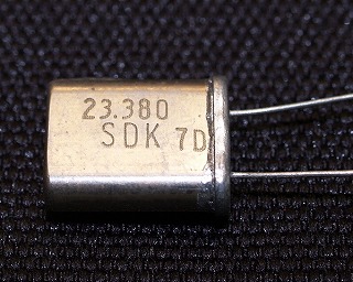 23.380MHz 水晶振動子 2P