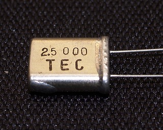 2.5000MHz 水晶振動子 2P
