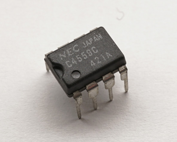 2回路 汎用オペアンプ μPC4559C