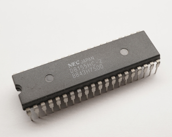 NEC μPD8155HC-2 2kbit SRAM I/Oポート タイマー