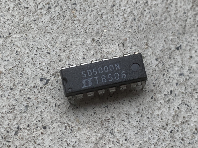 inter sil SD5000N 4回路 スイッチ