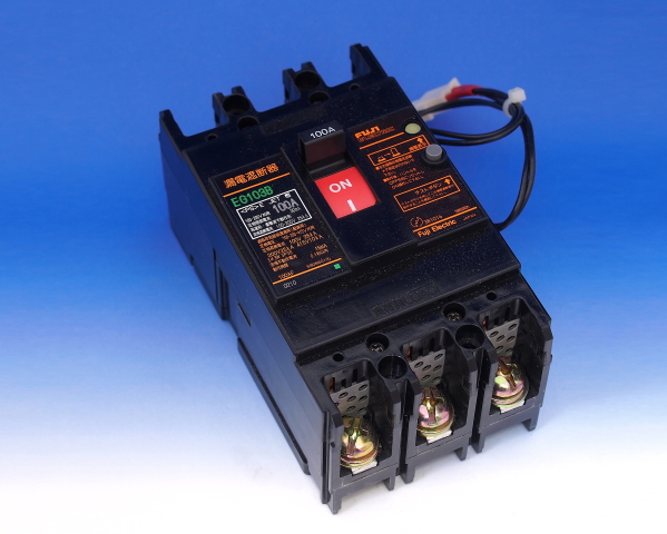 AC100-200V 3相 100A 富士電機 漏電遮断機 EG103B [ATMP0133] - 4,950 