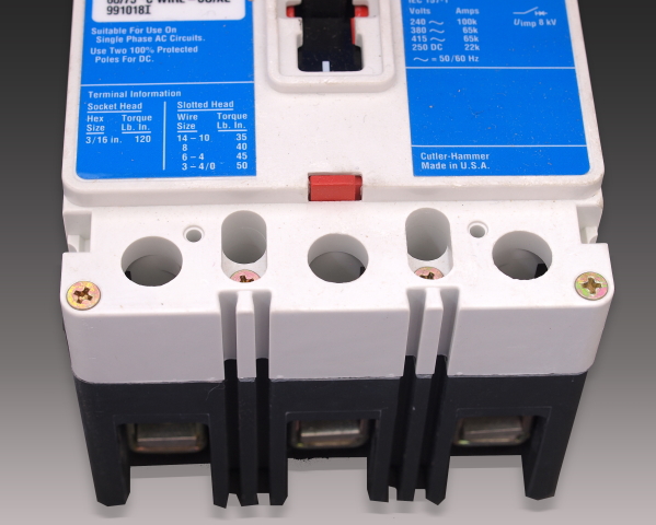 (商品画像) AC600V 3相 30A Cutler-Hammer サーキットブレーカー HFD65k