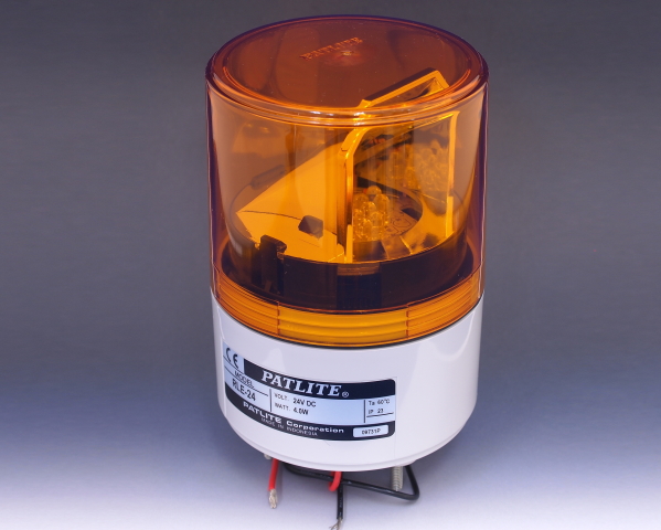 DC24V PATLITE パトライト 回転表示灯 LED式 RLE-24-Y