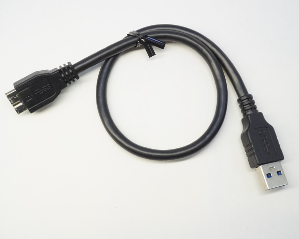 micro USB タイプ Type B 3.0 ケーブル 30cm