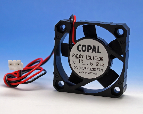 DC12V40mA COPAL 40mm DCファンモーター F410T-12L1C