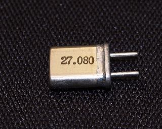 27.085MHz 水晶振動子 2P