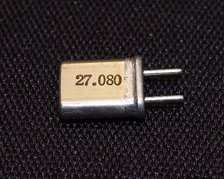 27.080MHz 水晶振動子 2P