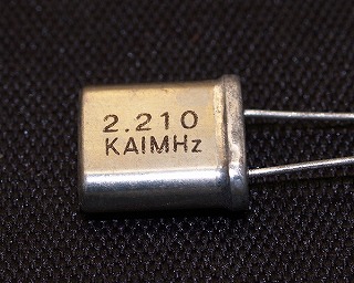 2.210MHz 水晶振動子 2P