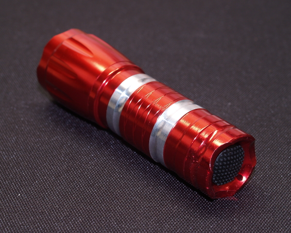 超まぶしい LED ハンディライト超高輝度LED12球使用 SMALL SUN 赤