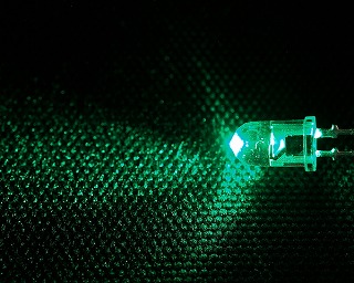 5φ高輝度緑 砲弾型LED 豊田合成 E1L53-3G0A6-02