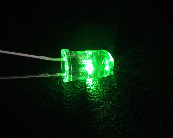 5φ 高輝度 自己点滅 LED Green 緑