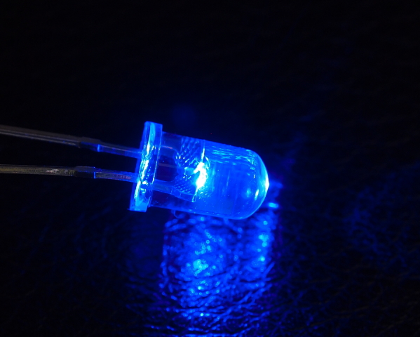 5φ 高輝度 自己点滅 LED Blue 青