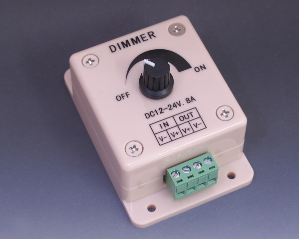 DC12V - 24V LED 調光器 DIMMER ディマー 8A MAX