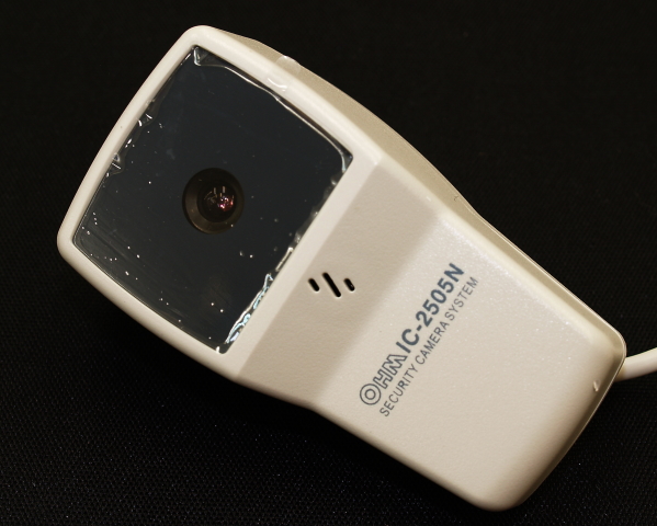 小型高性能　DC12V　防犯カラーカメラ マイク内臓フルセット OHM IC-2505N