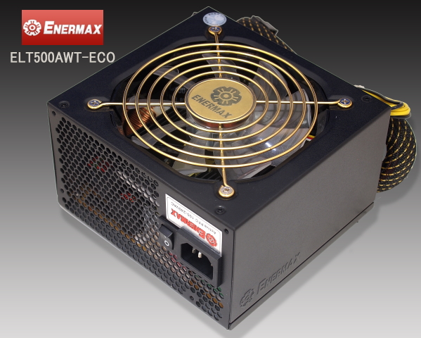 500W ATX 12V PC電源ユニット ENERMAX ELT500AWT-ECO