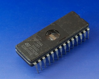 EPROM ST micro M27C64A-15F 中古品