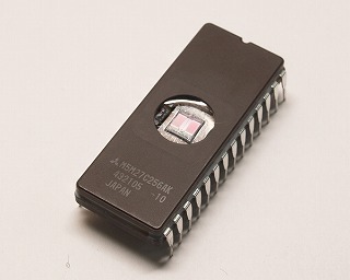 三菱電機 EPROM 32kbit×8　M5M27C256AK-10 中古品