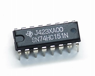 SN74HC151N TEXAS INSTRUMENTS