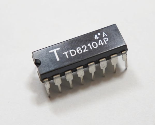 7回路 トランジスタアレイ TOSHIBA TD62104P