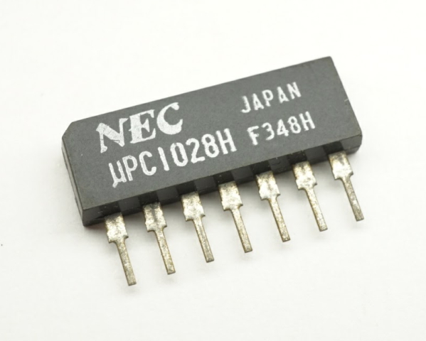 FM IF アンプ NEC μPC1028H