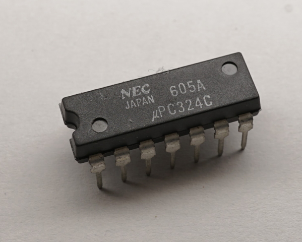 4回路 汎用オペアンプ NEC　μPC324C