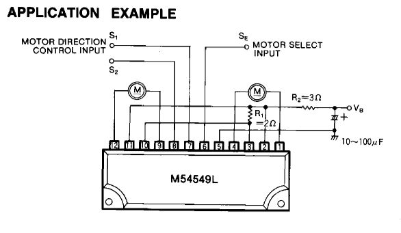 (商品画像) MITSUBISHI モータードライバーIC M54549L