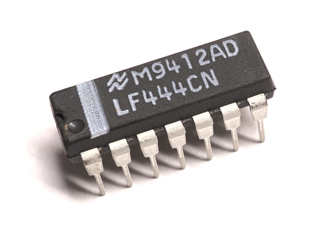 LF444CN 4回路 汎用 オペアンプ