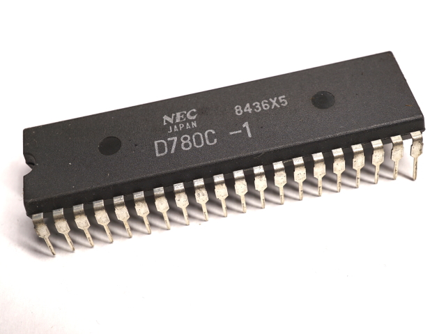 NEC μPD780C-1 Z80 互換 CPU